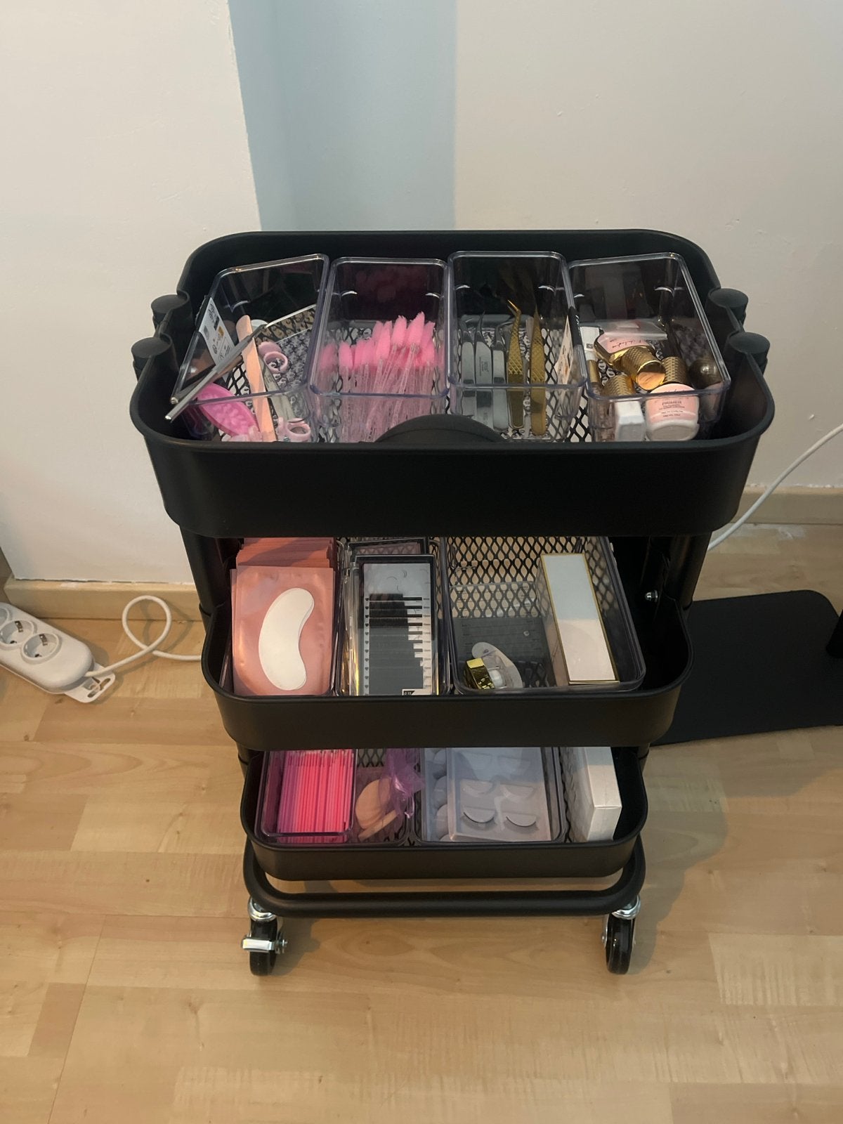 Complete set wimperextensions benodigdheden, Ophalen, Zo goed als nieuw, Ogen, Overige typen