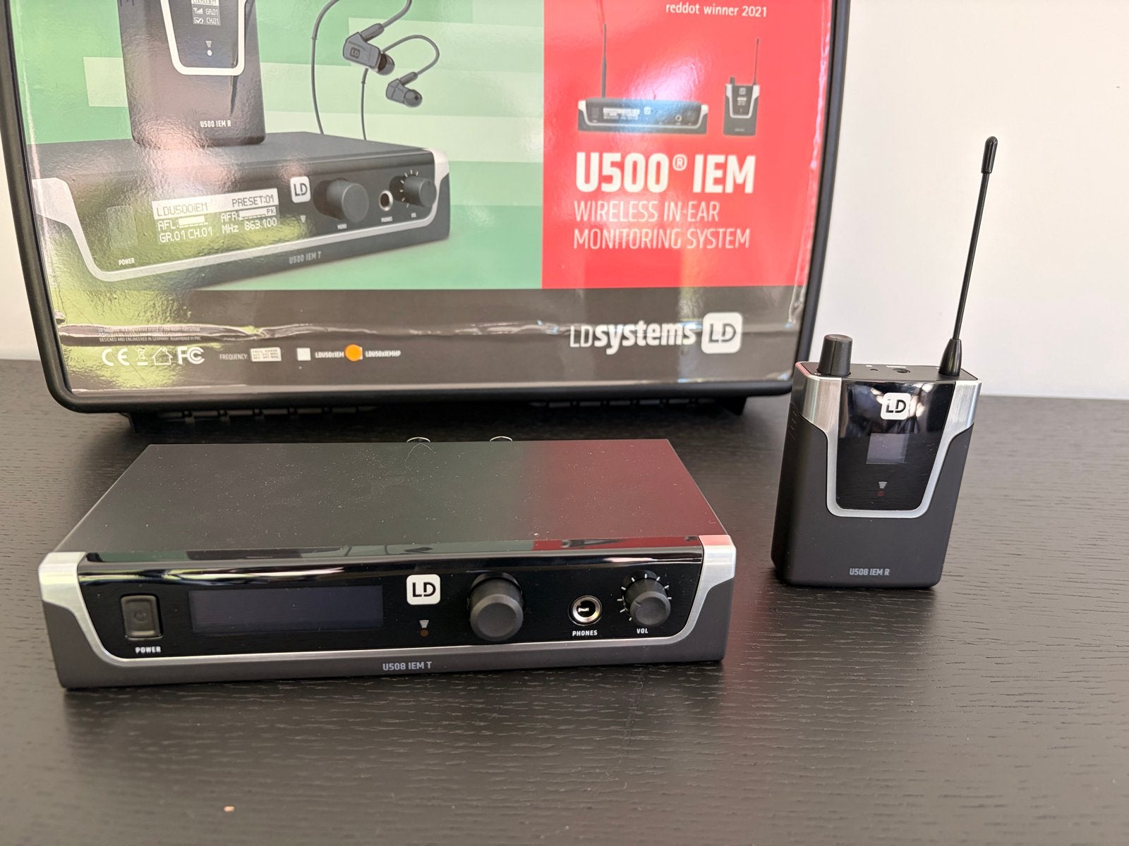 LD Systems U500 IEM Draadloos In-Ear Monitor Systeem, Ophalen of Verzenden, Zo goed als nieuw, Overige typen