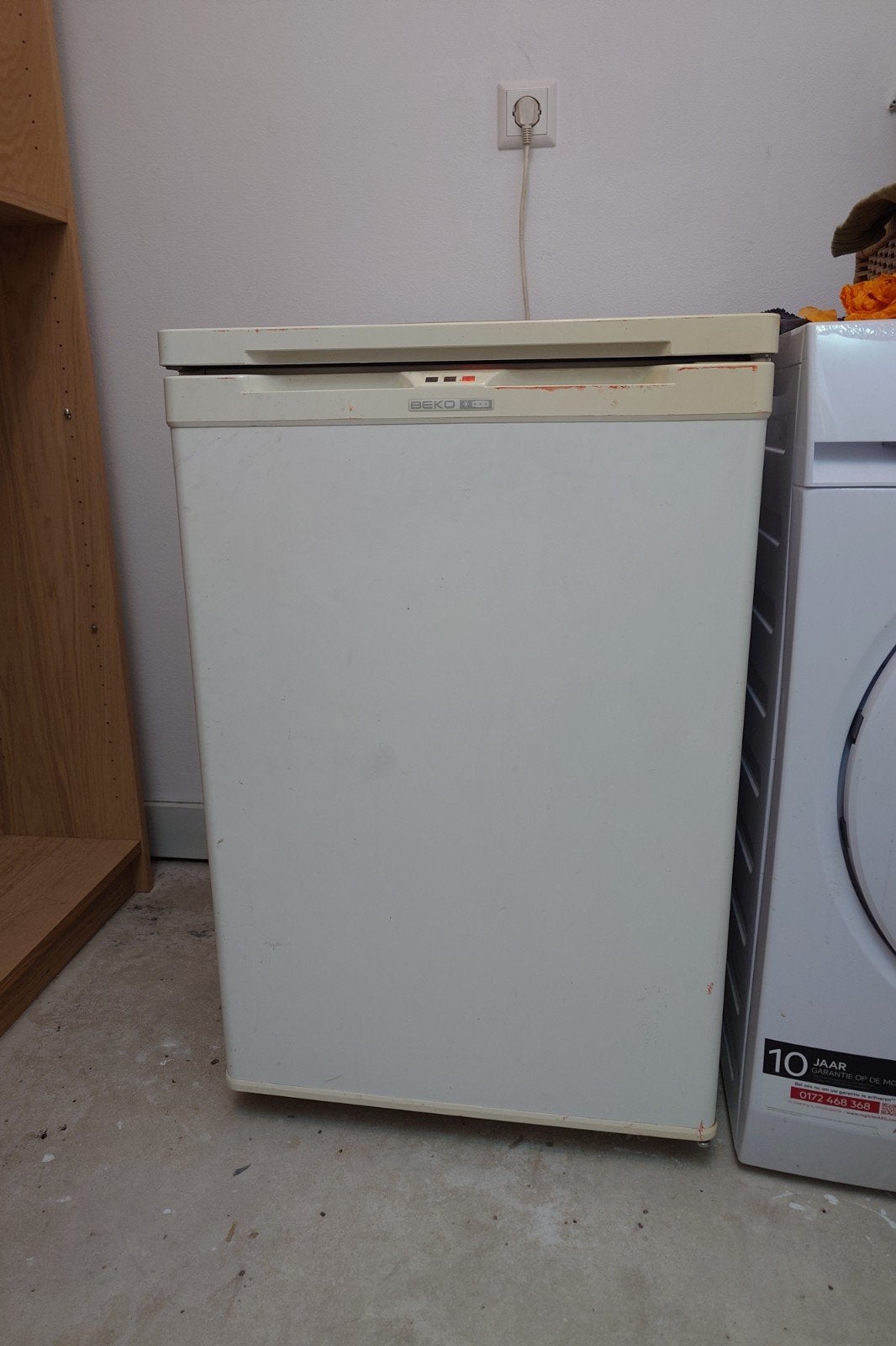 Beko Vriezer met 4 lades., Gebruikt, Minder dan 60 cm, Vrijstaand, Ophalen