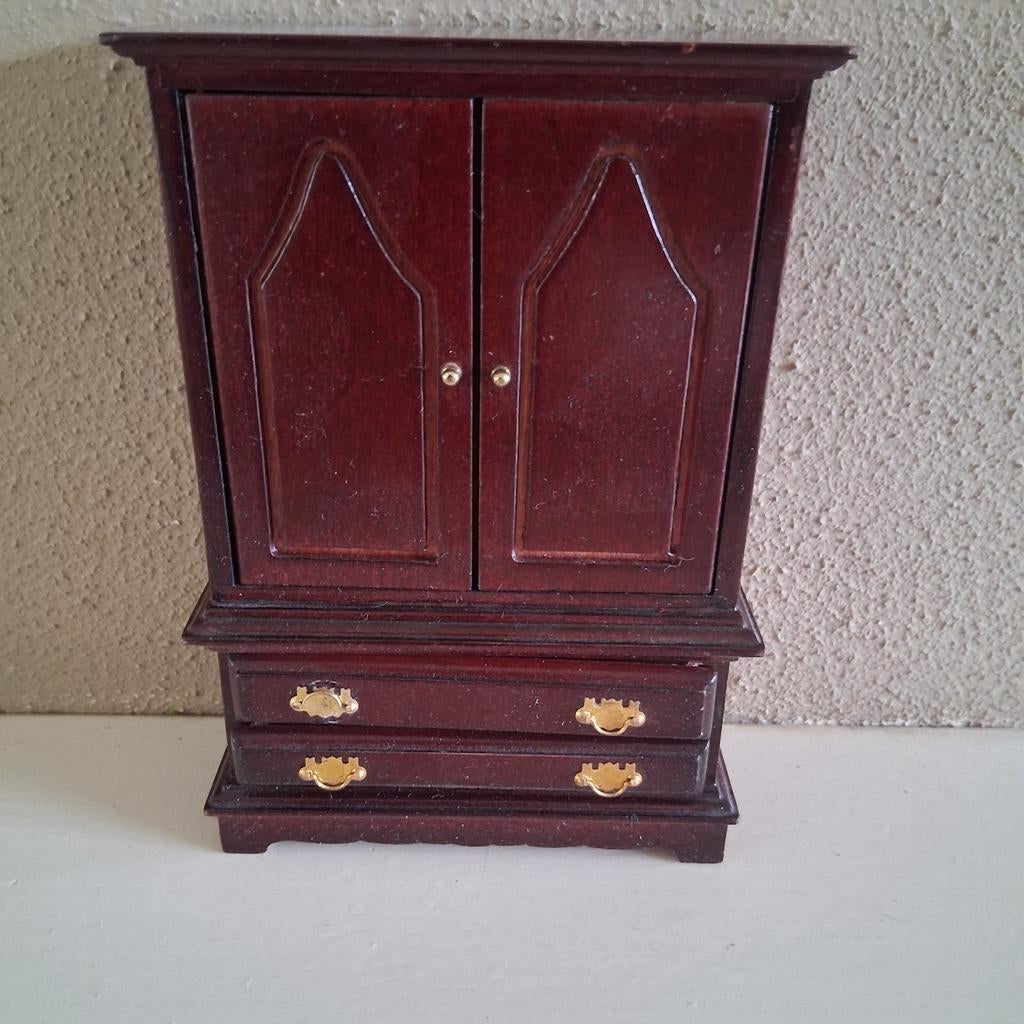 1:12 kast poppenhuis, Ophalen of Verzenden, Poppenhuis