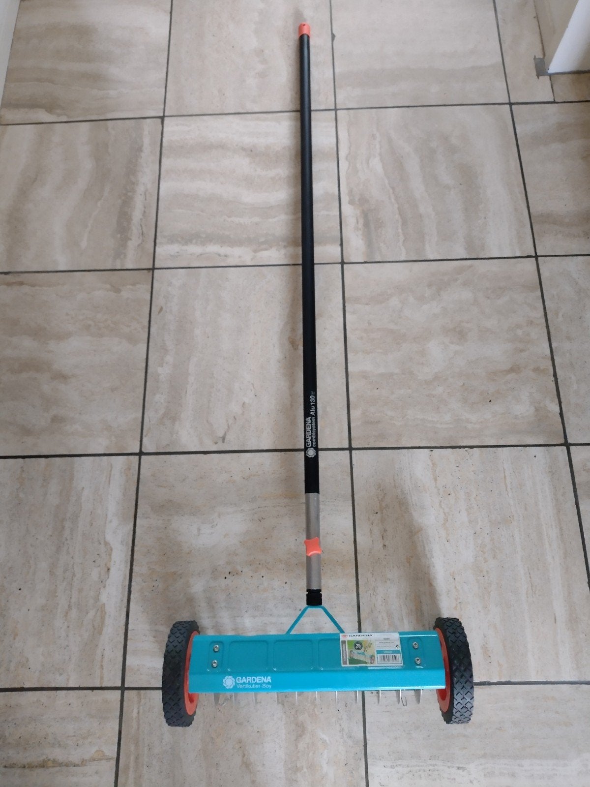 Gardena Combisystem Verticuteer boy met steel, Ophalen, Gebruikt, Elektrisch, Gardena