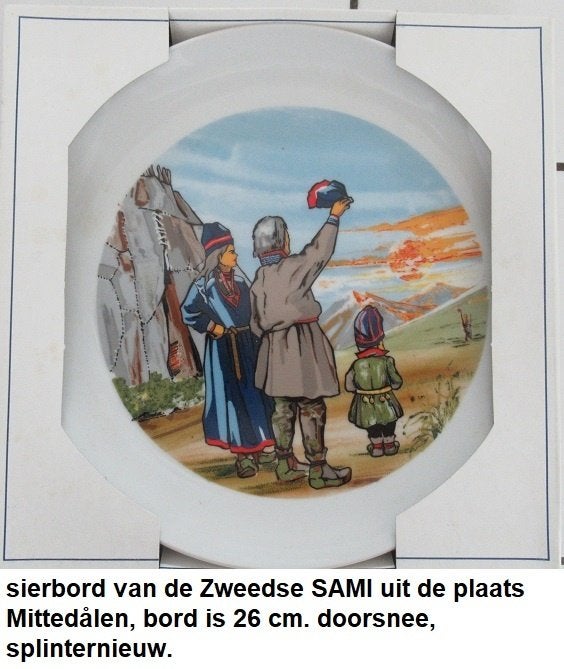 splinternieuwe wandborden, de Sami cultuur in Zweden, Ophalen of Verzenden, Nieuw, Steen/keramiek, Wandbord of Wandpaneel