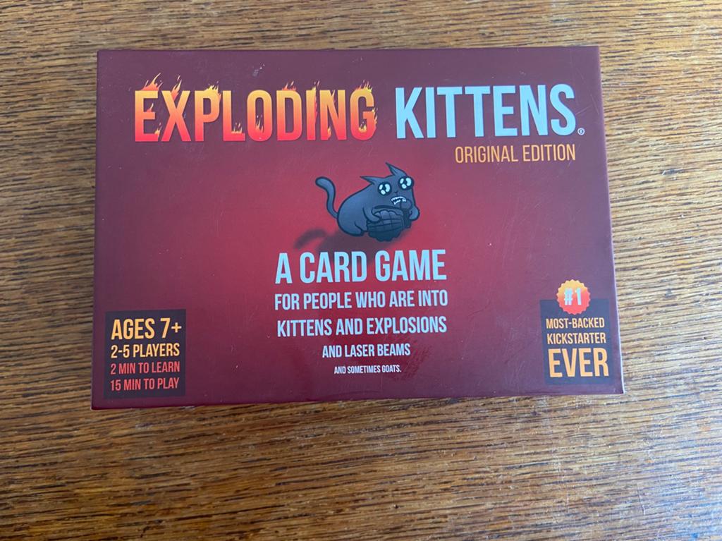 Explosing kittens, Ophalen of Verzenden, Zo goed als nieuw