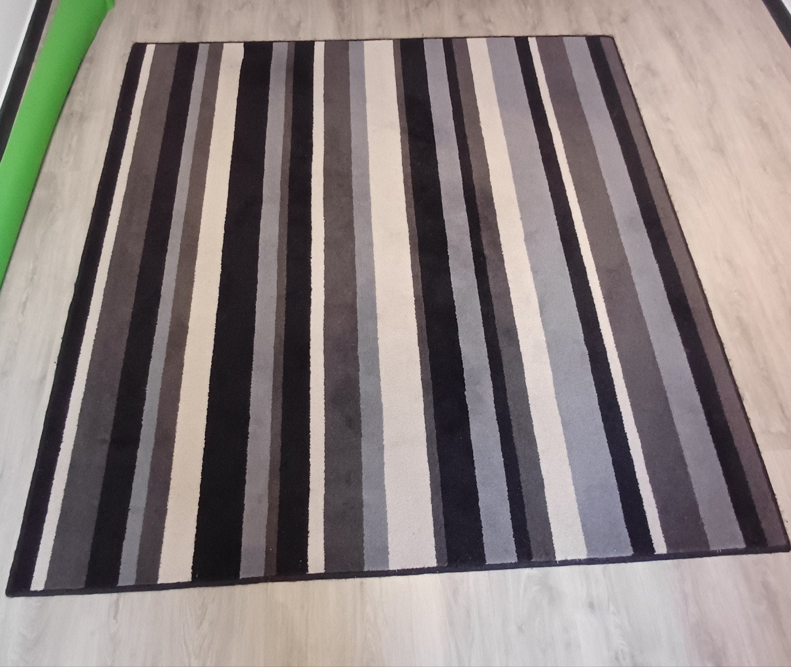 Vloerkleed, Ophalen, Zwart, Gestreept, 150 tot 200 cm