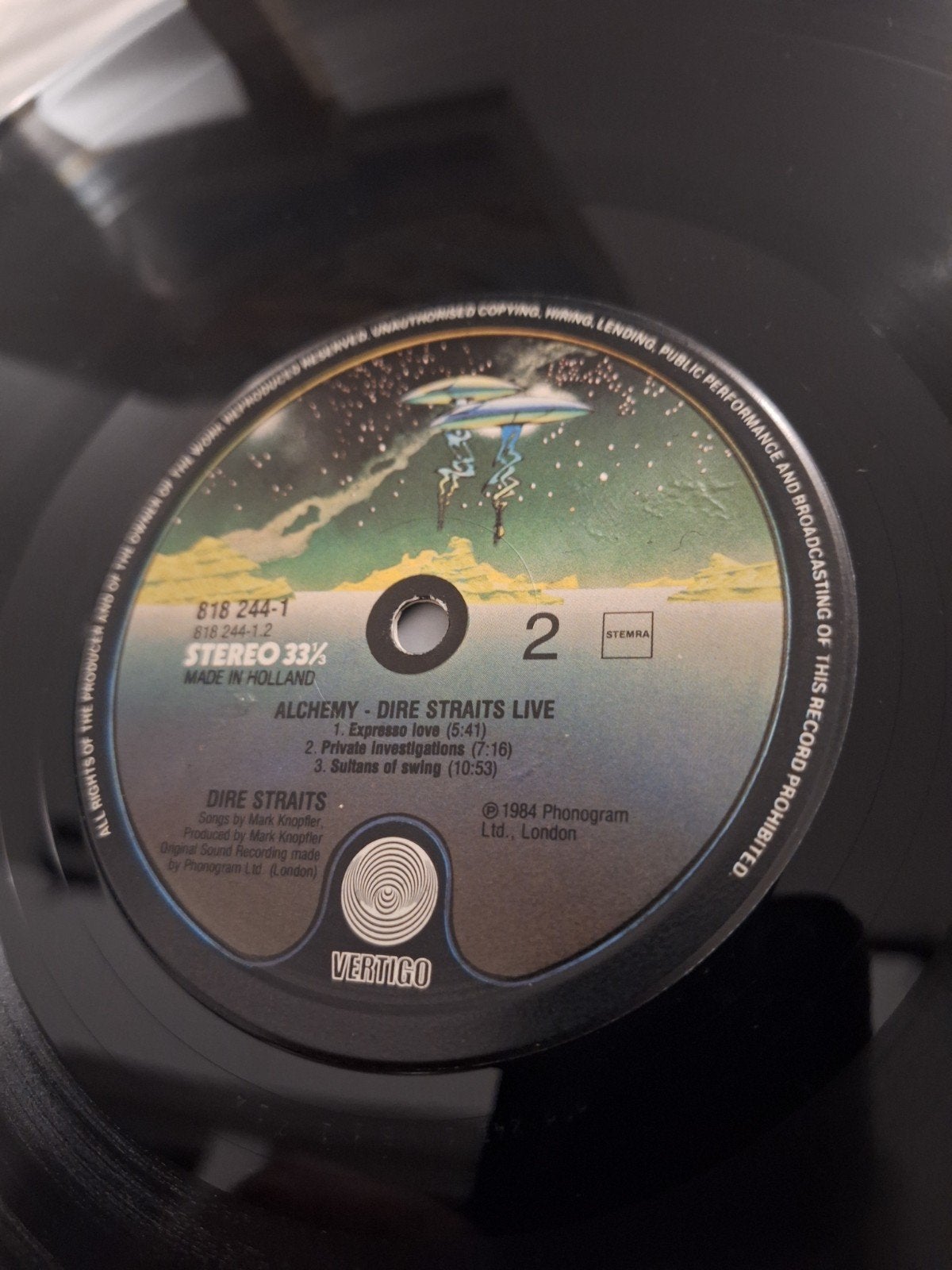 Foto 11 van Dire Straits - Alchemy Live dubbel LP in zeer nette staat