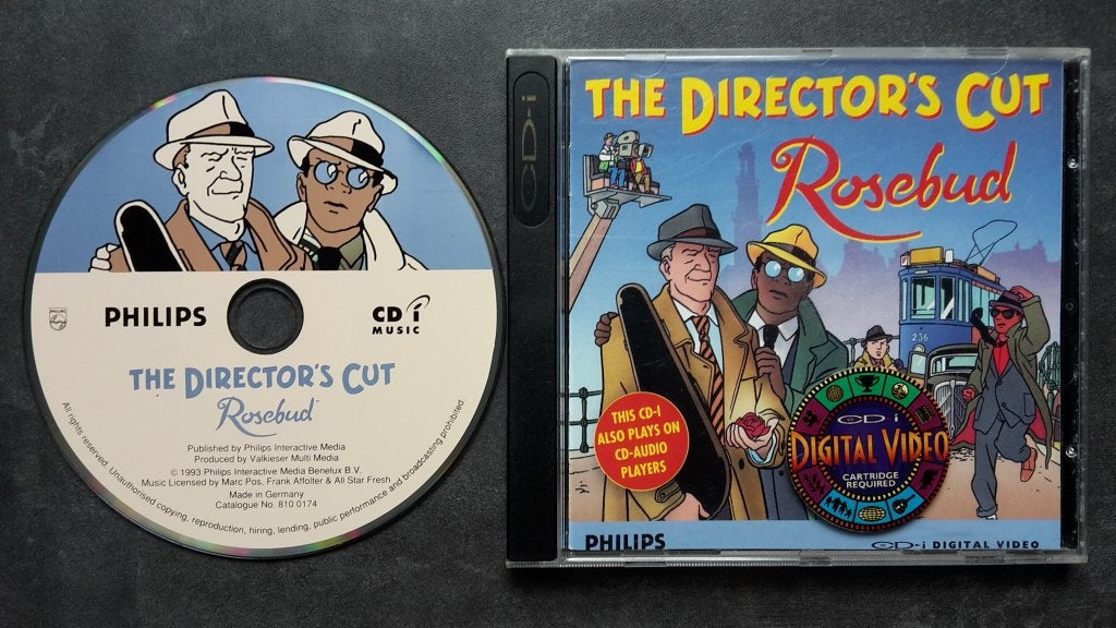 CDI - The Director's Cut Rosebud - Philips CD-I Interactief, Muziek, 1 speler, Ophalen of Verzenden, Zo goed als nieuw