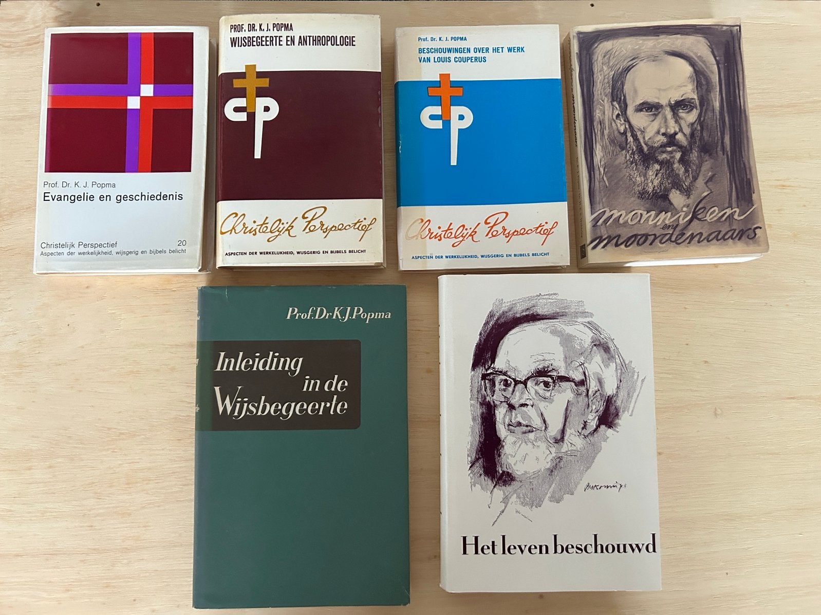 K.J. Popma, diverse titels, Ophalen, Gelezen