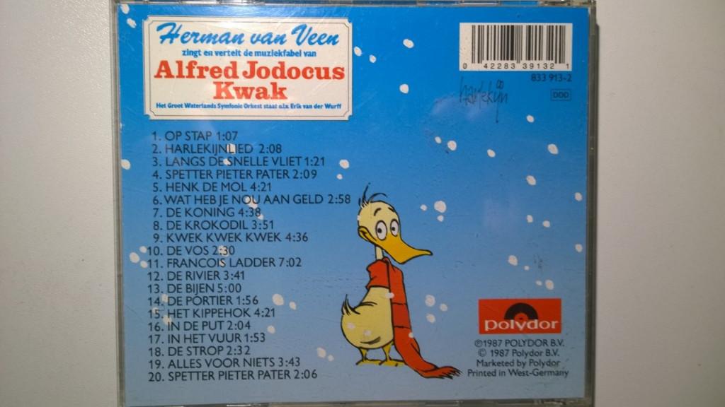 Herman van Veen - Alfred Jodocus Kwak, Cd's en Dvd's, Ophalen of Verzenden, Zo goed als nieuw, Muziek, 6 tot 9 jaar