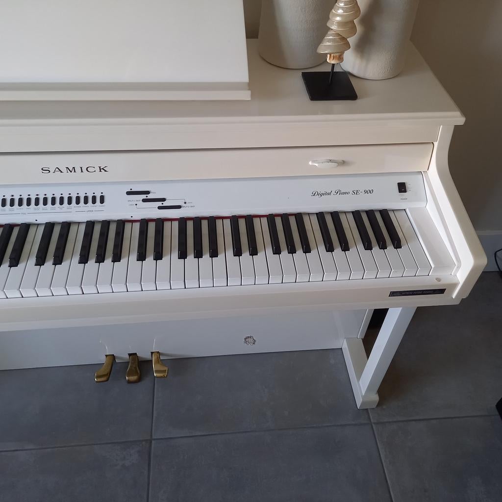 Samick SE-900 digitale piano., Muziek en Instrumenten, Ophalen, Gebruikt, Wit, Digitaal