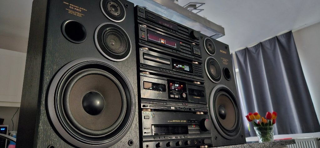 Sony LBT V902, Ophalen, Cassettedeck, Losse componenten, Zo goed als nieuw