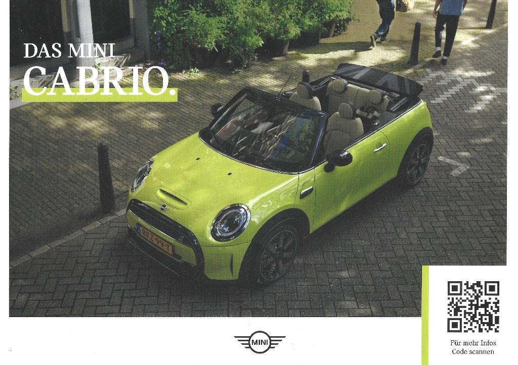 Mini cabrio folder, Ophalen of Verzenden, Zo goed als nieuw, Overige merken