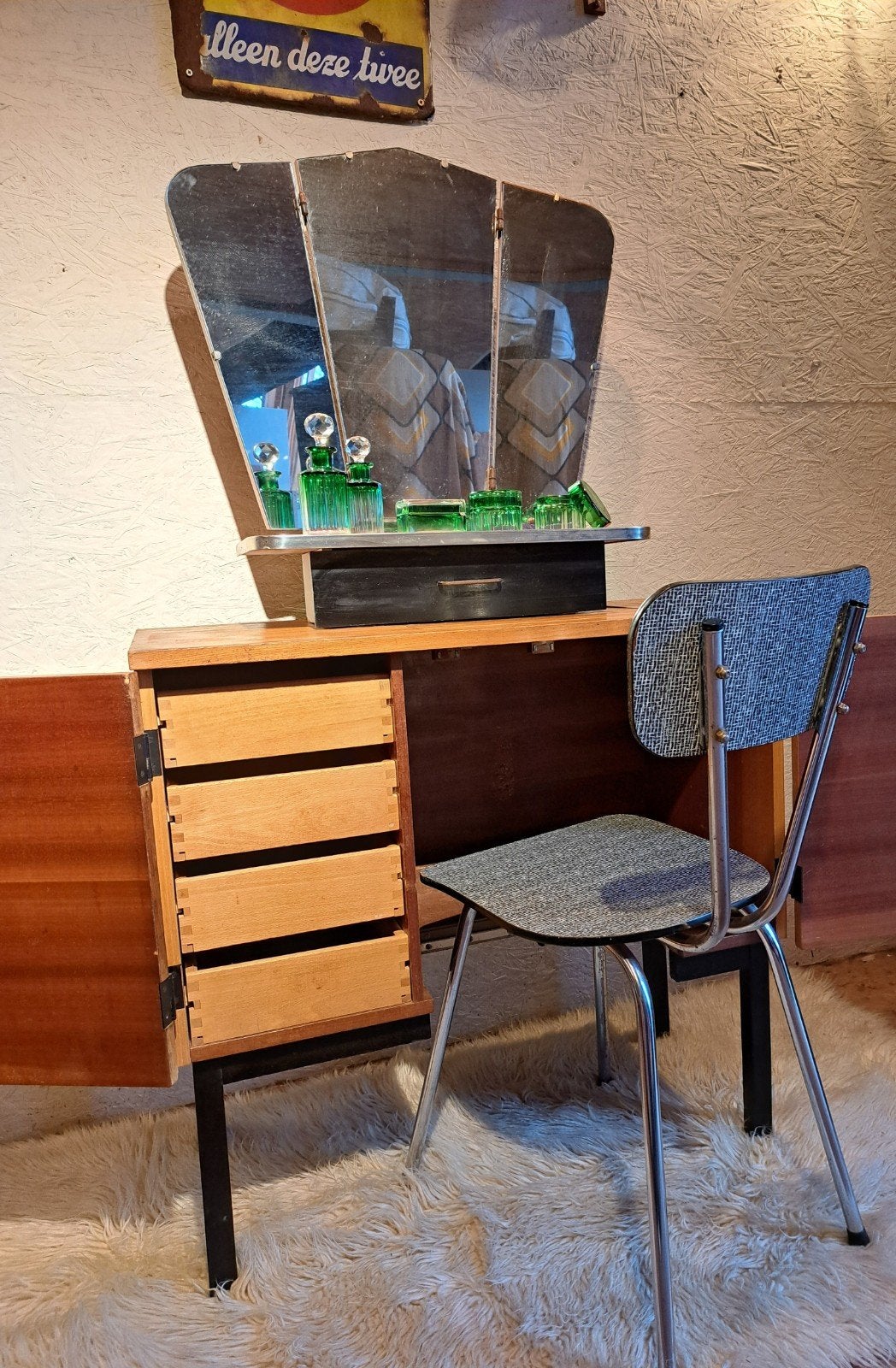 vintage retro kastje, Ophalen, Gebruikt, 50 tot 100 cm, Minder dan 100 cm