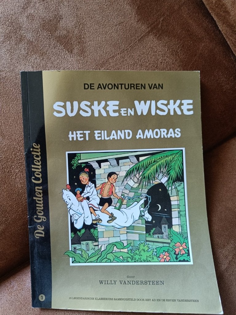 Suske en Wiske het eiland van Amoras, Boeken, Eén stripboek, Ophalen, Zo goed als nieuw, Willy Vandersteen