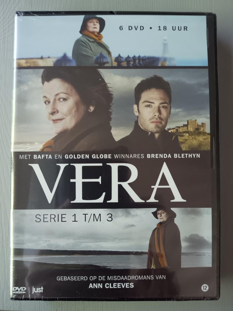 DVD Vera, serie 1 t/m 3,  nieuw, Cd's en Dvd's, Vanaf 12 jaar, Ophalen of Verzenden, Nieuw in verpakking, Actie en Avontuur
