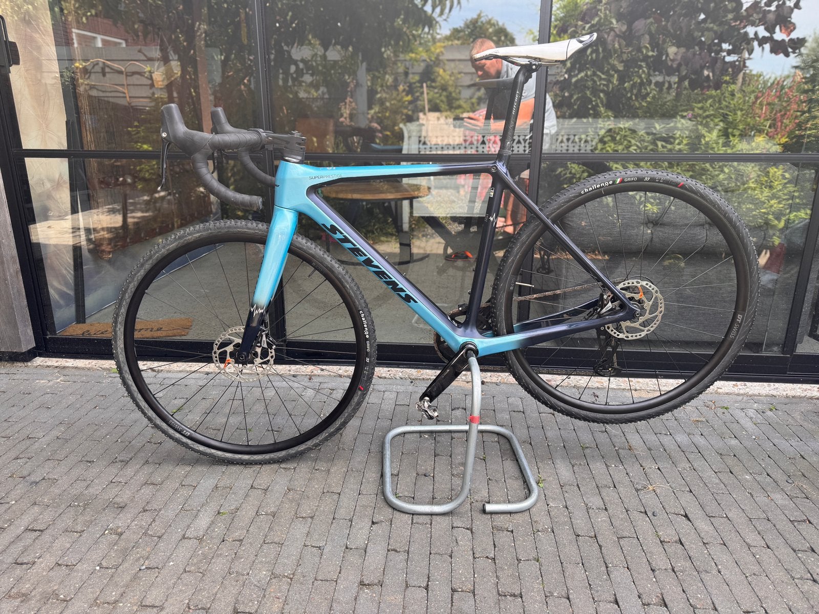 Steven super prestige maat 52, Fietsen en Brommers, Fietsen | Racefietsen, Zo goed als nieuw, Overige merken, 10 tot 15 versnellingen