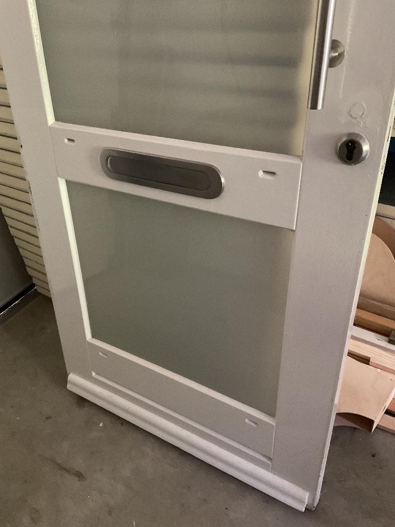 Buitendeur, Ophalen, Gebruikt, 80 tot 100 cm, Buitendeur