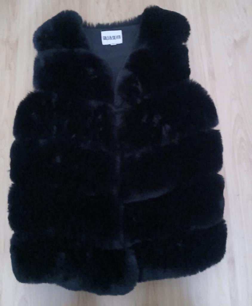 GOLD & SILVER ZWARTE TEDDY BODYWARMER
MAAT T1 (S), Kleding | Dames, Ophalen of Verzenden, Nieuw, Zwart