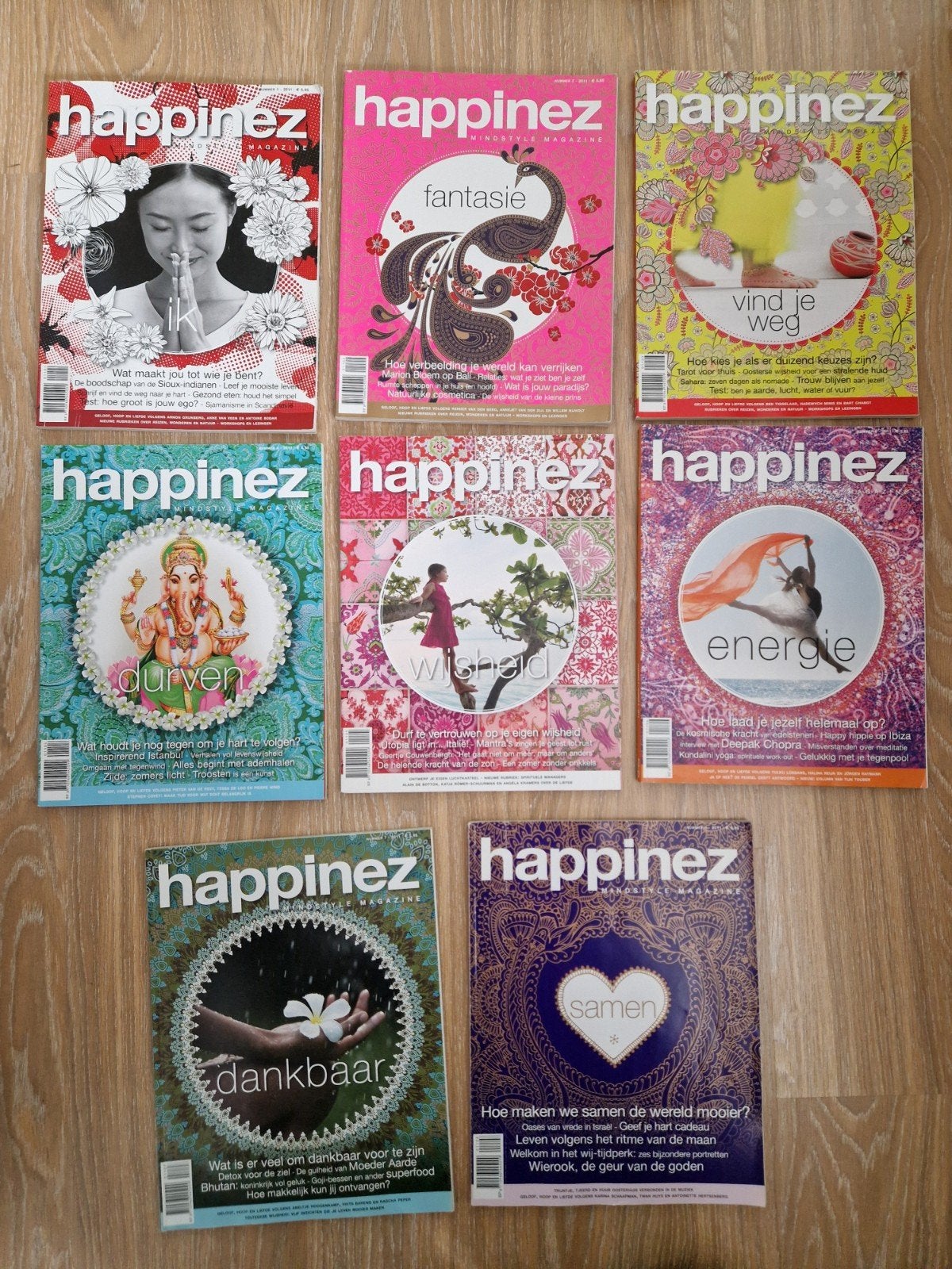 Happinez Magazine - Jaargang 2011 (diverse nummers), Boeken, Ophalen of Verzenden, Gelezen, Lichaam en Geest