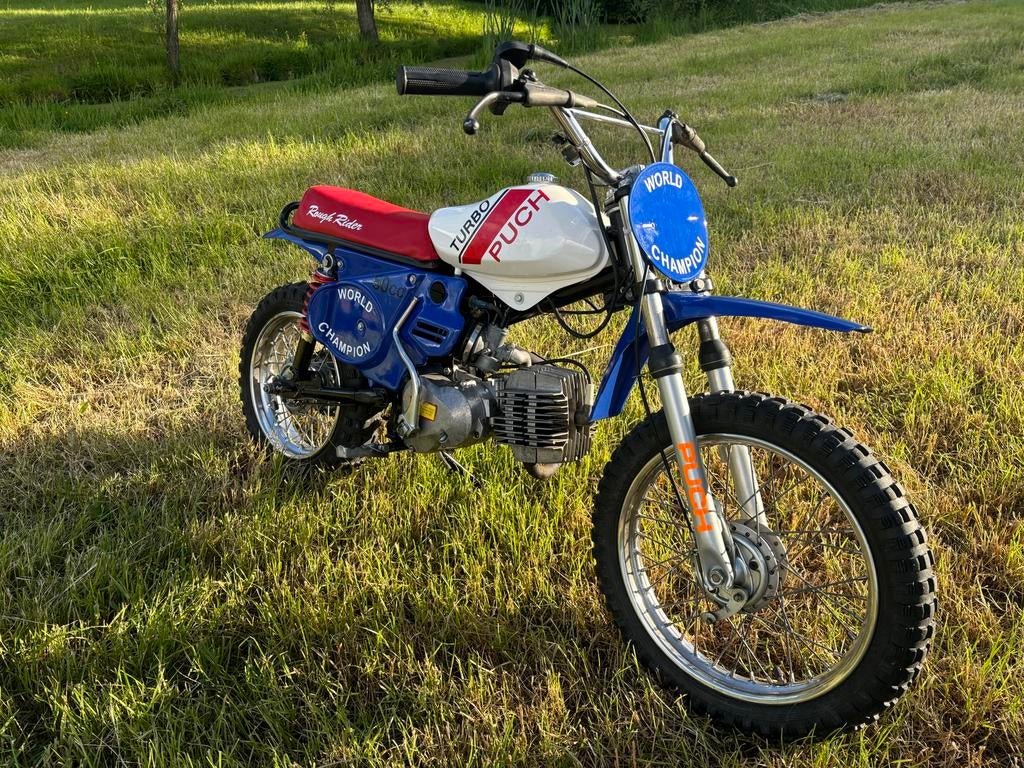 Puch Magnum X Rough Rider Crosser 50cc ZELDZAAM!, Ophalen, Gebruikt, Maximaal 45 km/u, Overige modellen