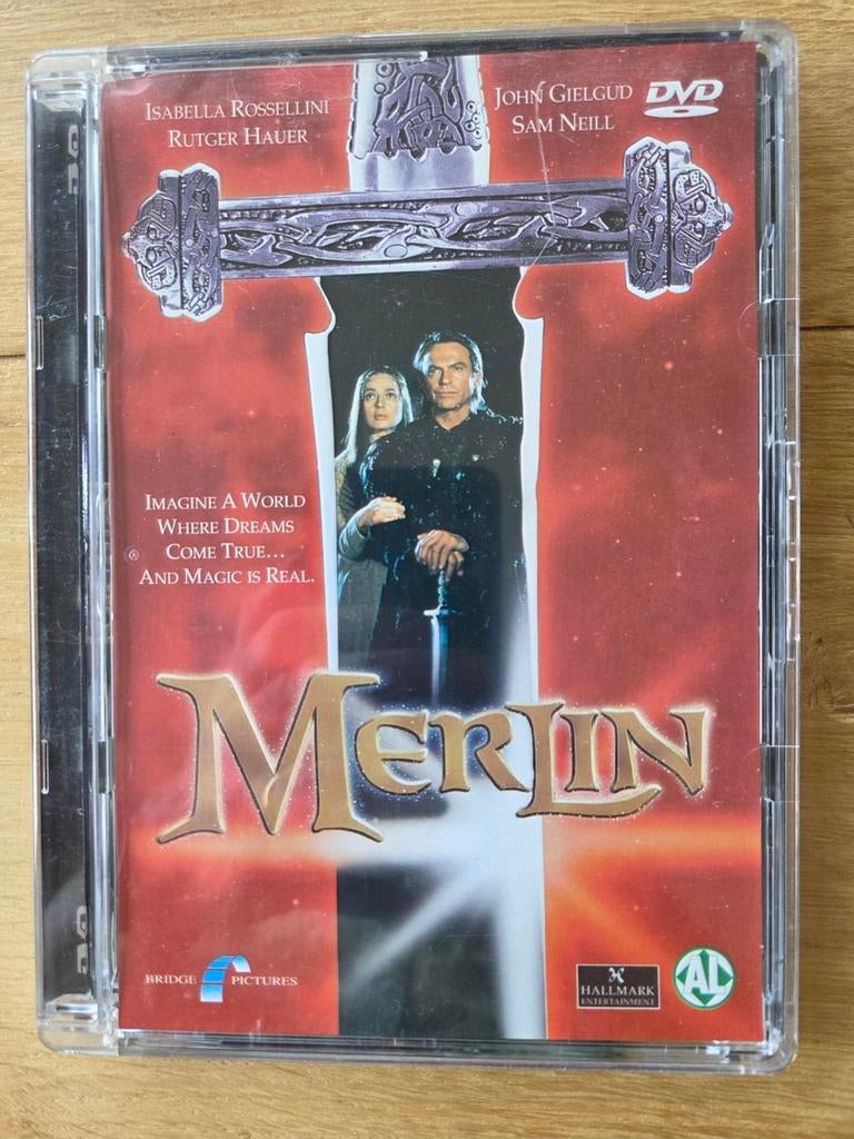 Merlin I & II DVD Boxset - Fantasy Miniserie, Gebruikt, Boxset, Fantasy, Ophalen of Verzenden