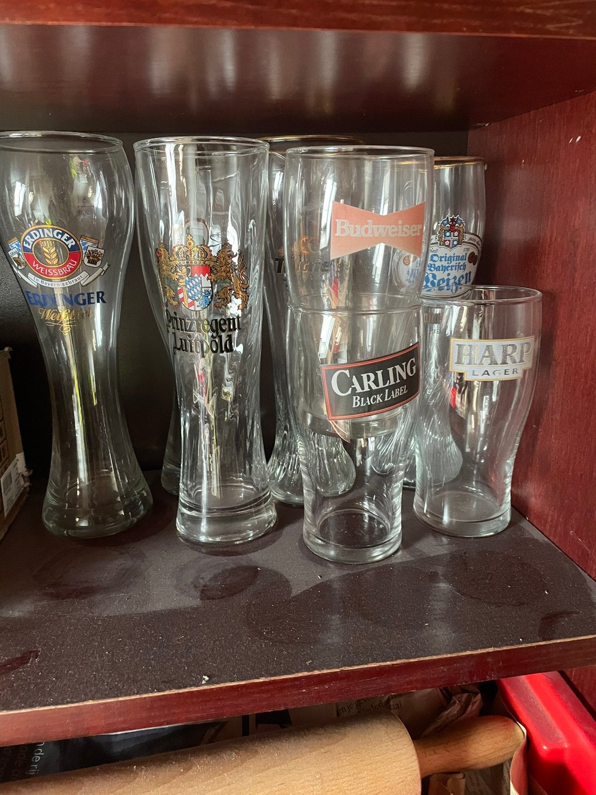 Bierglazen, Verzamelen, Ophalen, Zo goed als nieuw, Bierglas