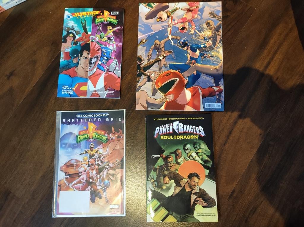 Power Rangers comics BOOM! Studios, Meerdere comics, Ophalen of Verzenden, Zo goed als nieuw, Amerika