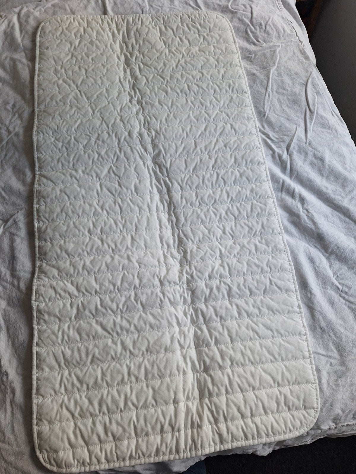 IKEA VYSSA Matrasbeschermer 60x120 cm, Jongetje of Meisje, Wit, Overige typen, Ophalen of Verzenden