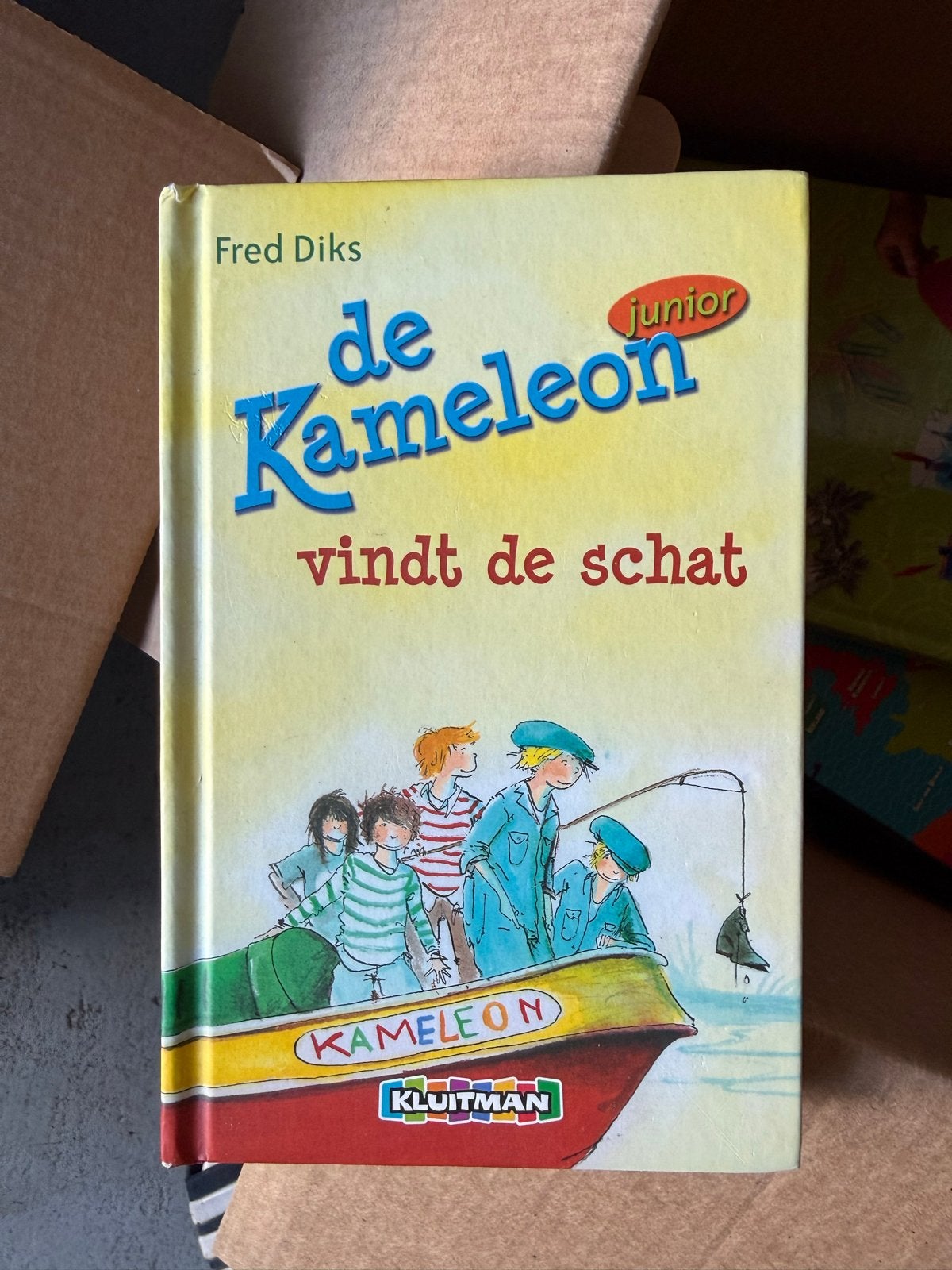 De Kameleon vindt de schat - Fred Diks (Junior), Ophalen of Verzenden, Gelezen, Fictie algemeen