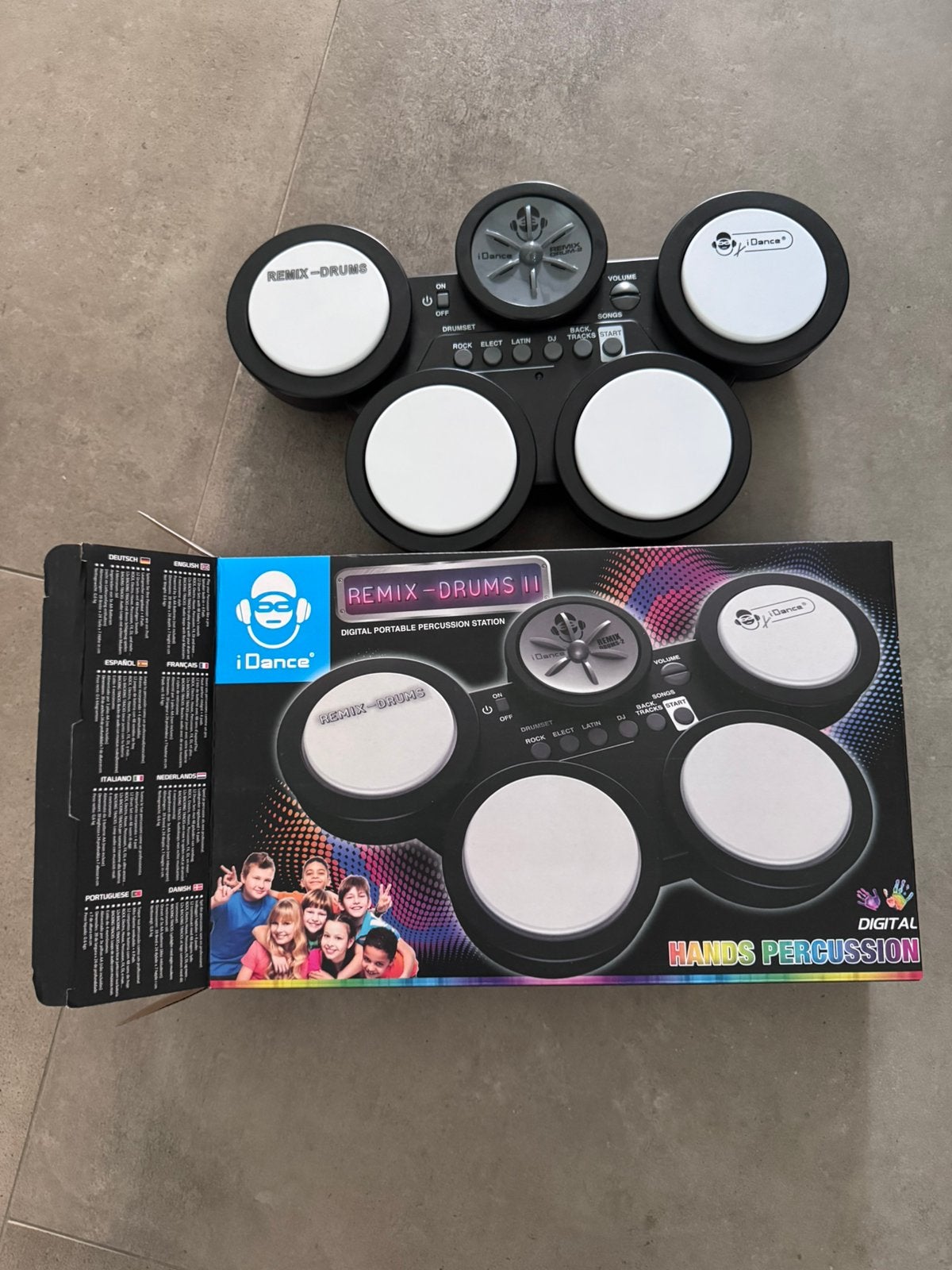 IDance remix drums voor kinderen, Ophalen, Zo goed als nieuw, Handen en Nagels