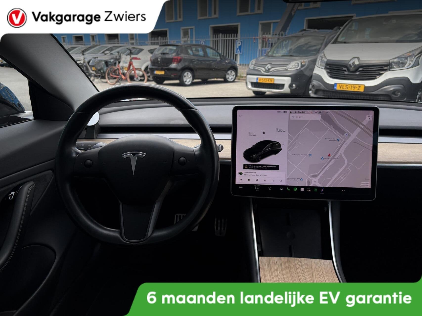 Tesla Model 3 Long Range RWD 75 kWh|SOH 85.6%|Autopilot|Trek, Gebruikt, Zwart, 287 pk, 600 km