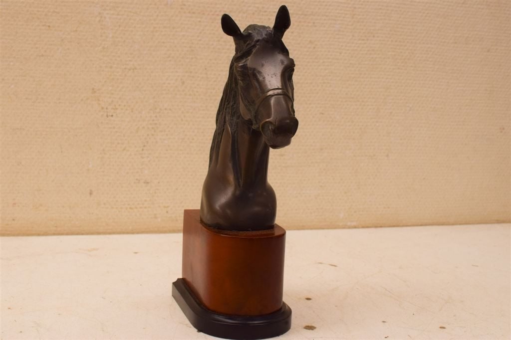 Bronzen Paardenhoofd 46024, Ophalen of Verzenden