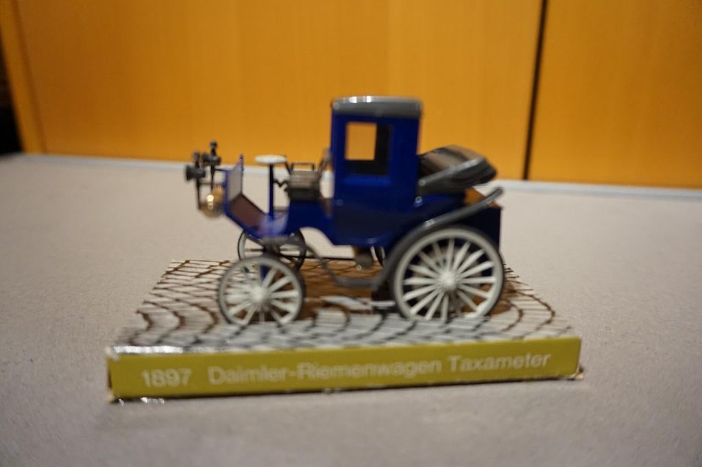 Mercedes; Daimler Riemenwagen-Taxameter 1897, Ophalen of Verzenden, Zo goed als nieuw, Auto, Overige merken