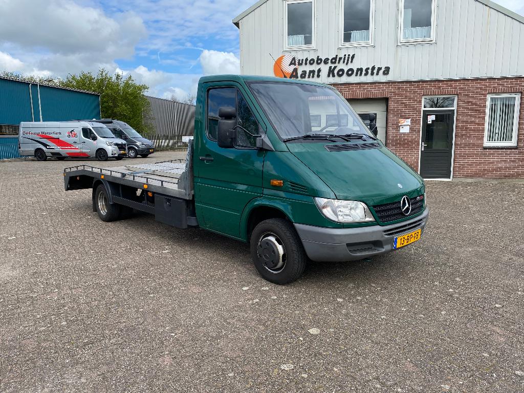 Mercedes-Benz Sprinter 416CDI Oprijauto AIRCO APK Mei 2027, Auto's, Bestelauto's, Bedrijf, ABS, Airbags, Airconditioning, Boordcomputer