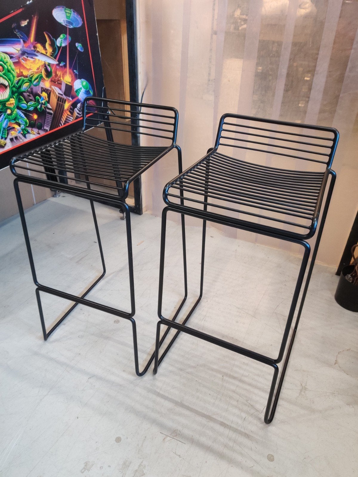 Hay Hee barkruk zwart 75cm, Huis en Inrichting, Ophalen