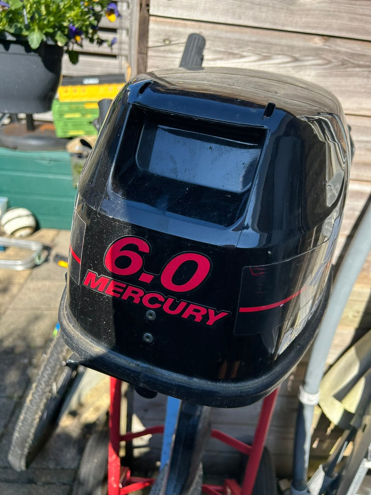 Mercury buitenboord motor 6 pk 4 takt, Watersport en Boten, Accessoires en Onderhoud, Ophalen of Verzenden, Zo goed als nieuw