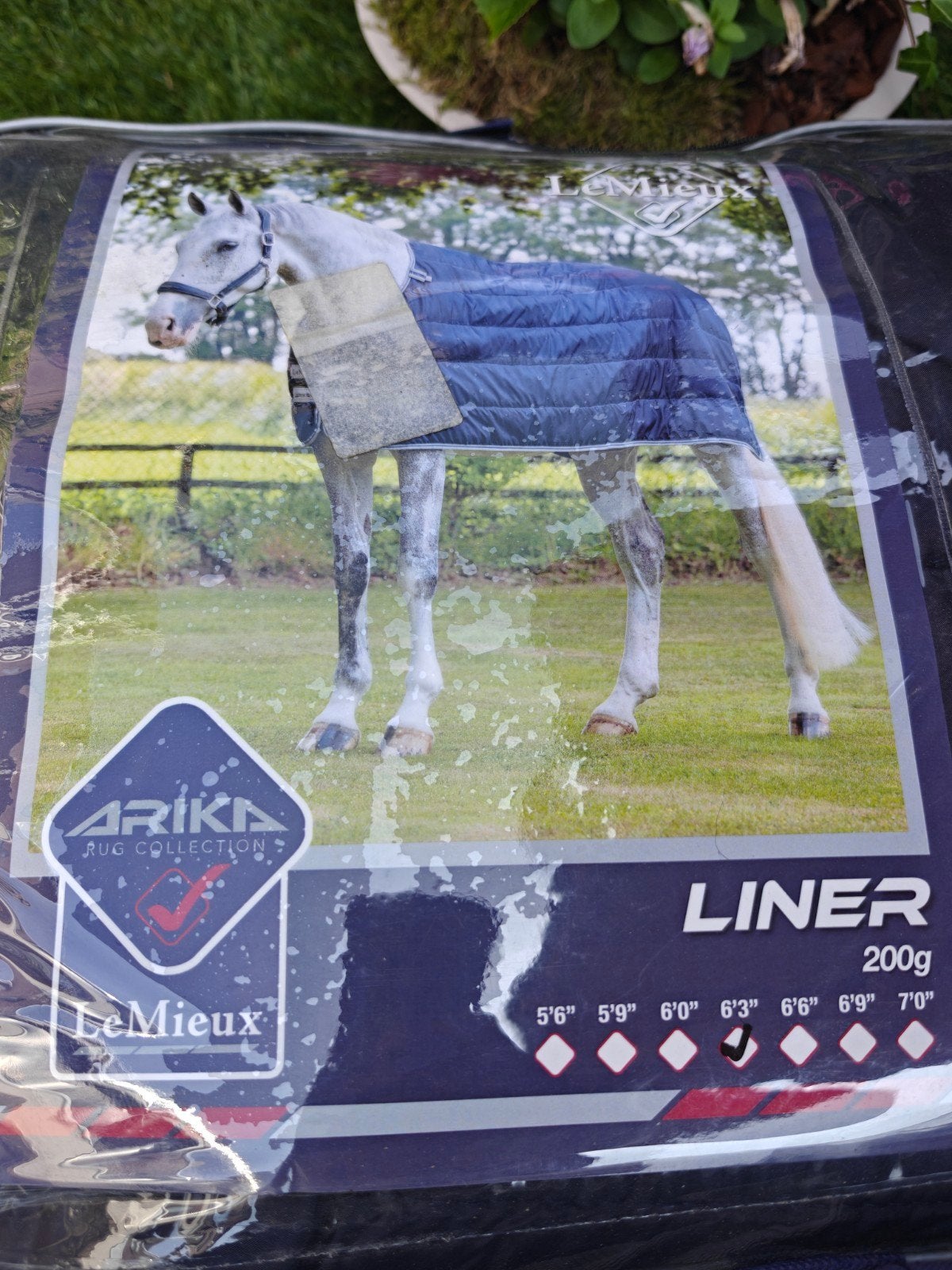 LeMieux Arika liner 200 gram 6.3 190 NIEUW, Ophalen of Verzenden, Nieuw