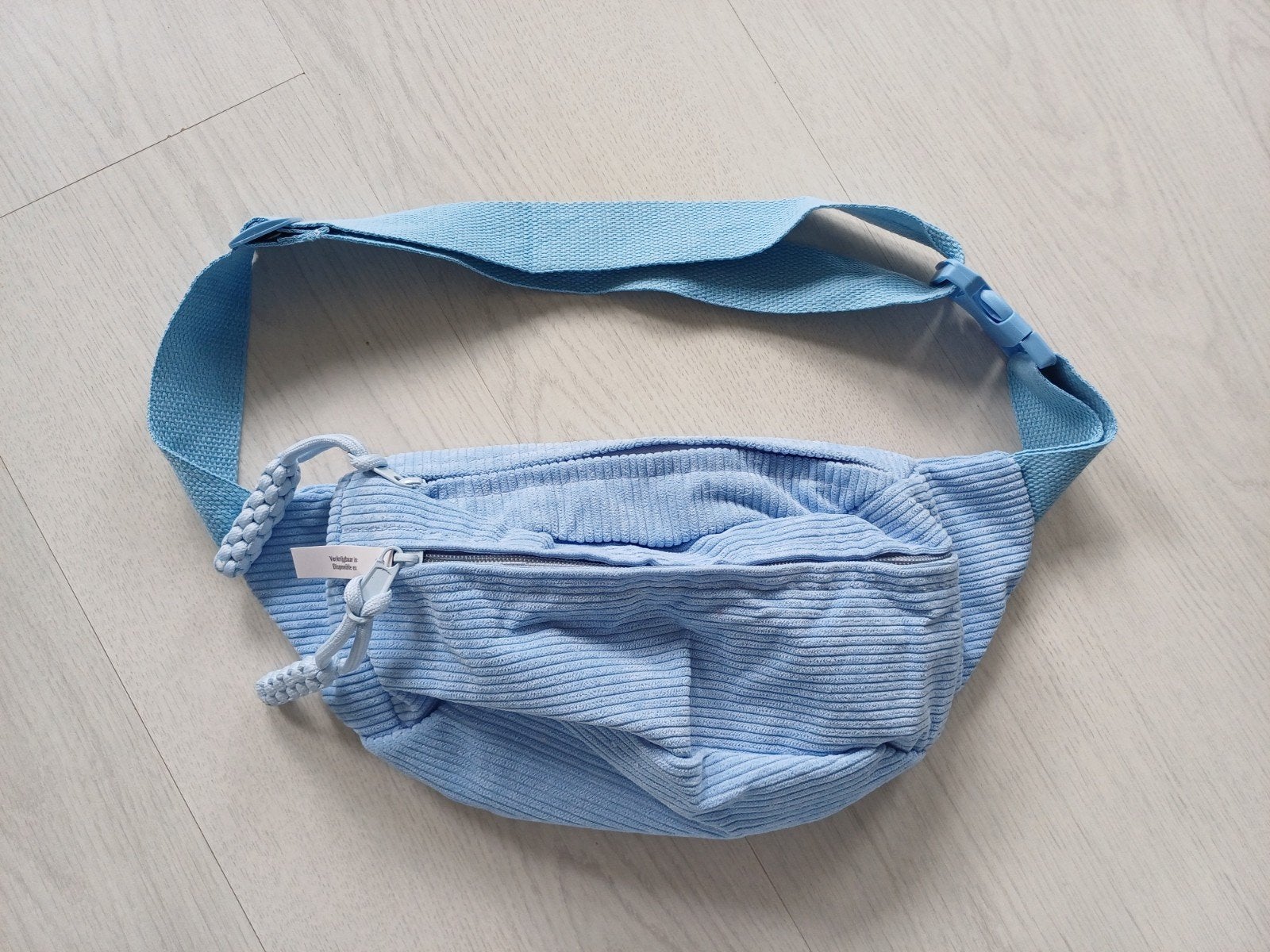 Tof blauw heuptasje buiktasje, Sieraden, Tassen en Uiterlijk, Tassen | Damestassen, Ophalen of Verzenden, Nieuw, Blauw, Overige typen