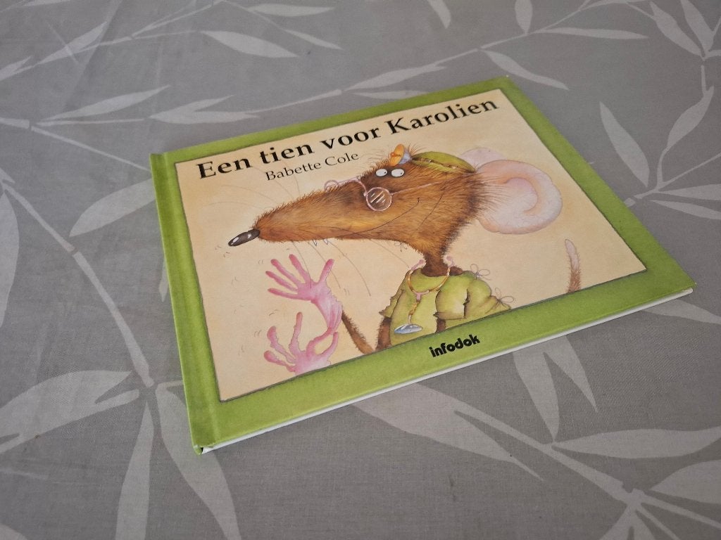 EEN TIEN VOOR KAROLIEN - Babette Cole, Boeken, Fictie algemeen, Babette Cole, Jongen of Meisje, Ophalen of Verzenden