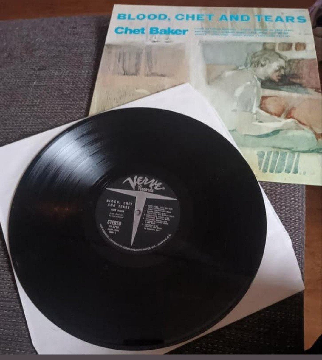 Chet Baker - Blood,Chet and Tears/USA persing 1970 VG+, Ophalen of Verzenden