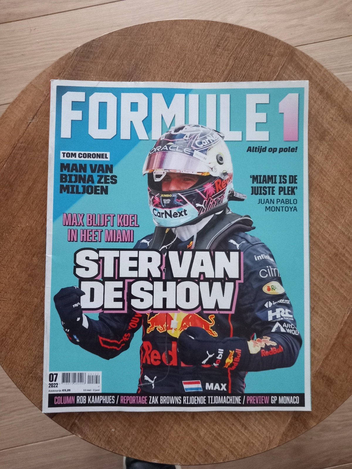 Formule 1 Magazine - Juli 2022 - Max Verstappen, Ophalen of Verzenden, Zo goed als nieuw, Overige typen
