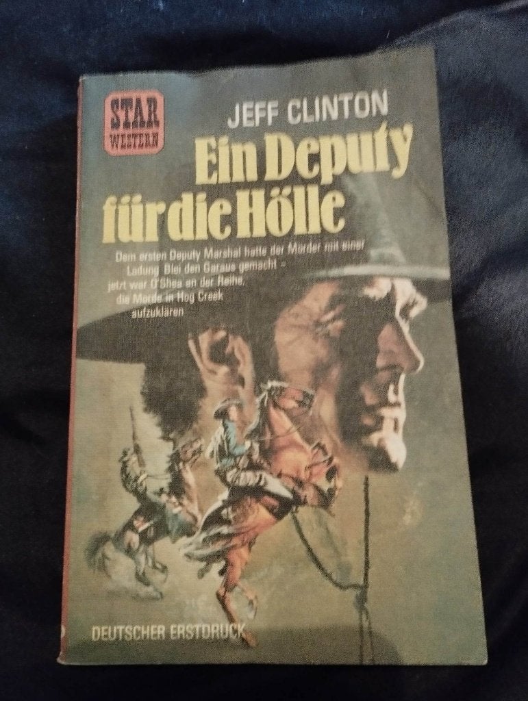 Duits western pocket, Boeken, Ophalen, Gelezen, Jeff Clinton