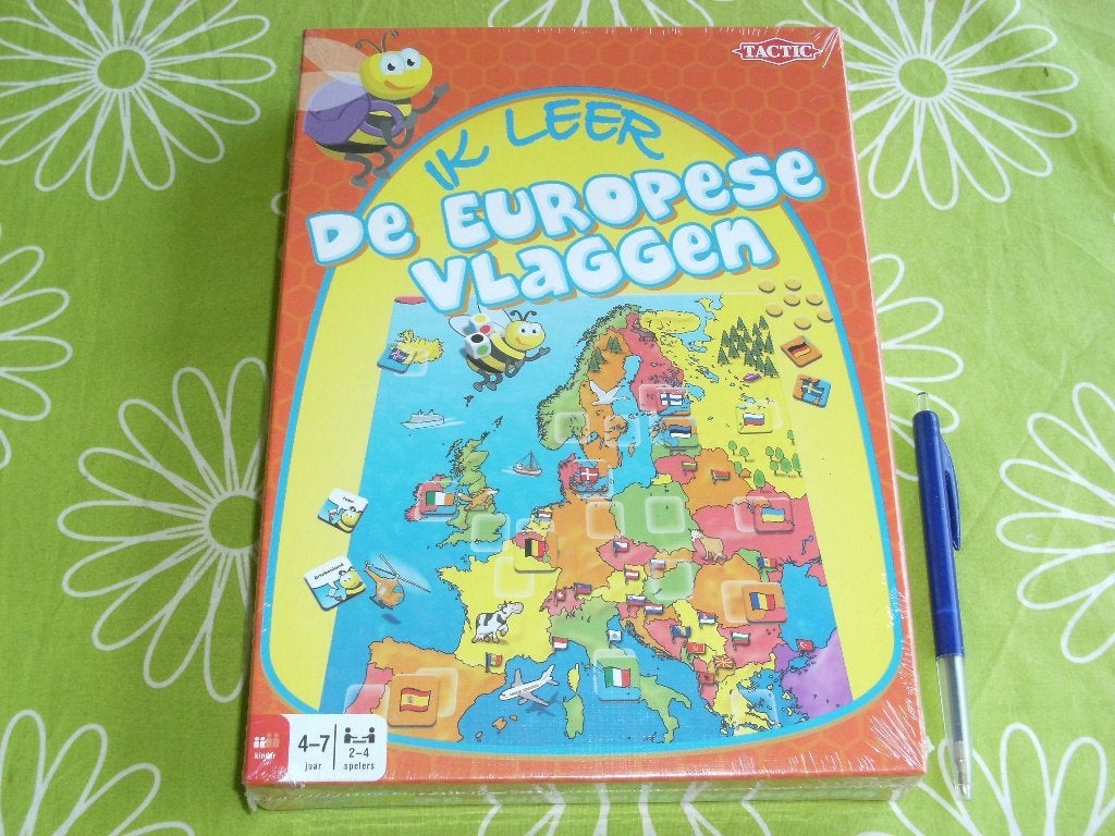 Nieuw in seal: Ik leer de Europese vlaggen, Ophalen of Verzenden, Nieuw, Ontdekken