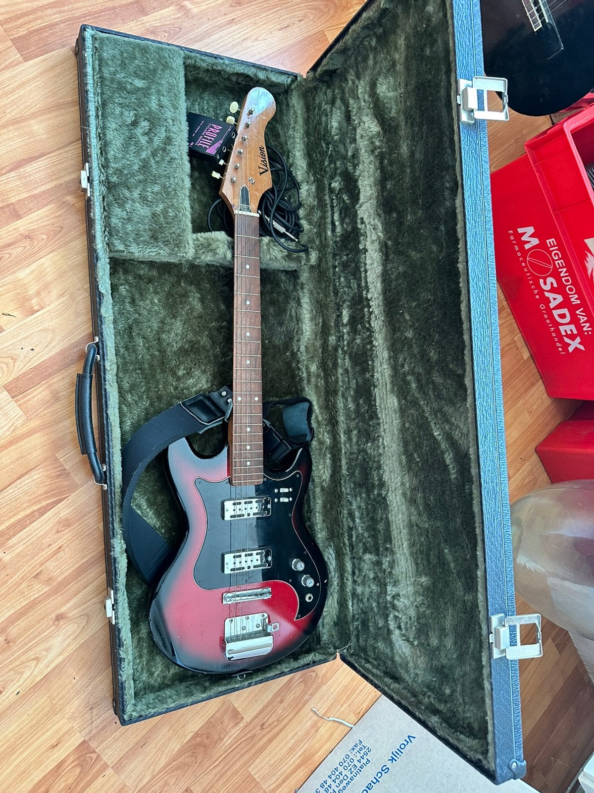 Vision Gitaar met koffer