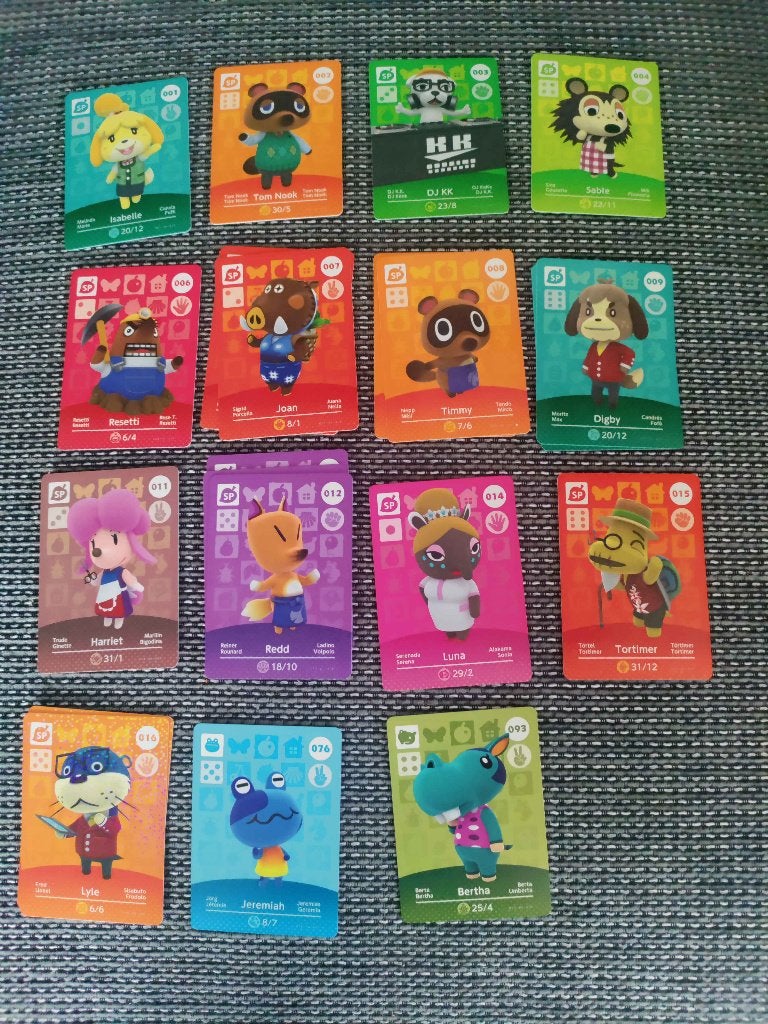 Animal Crossing Series 1 t/m 4 Amiibo cards (€2.- per stuk), Spelcomputers en Games, Avontuur en Actie, Verzenden, 1 speler, Zo goed als nieuw