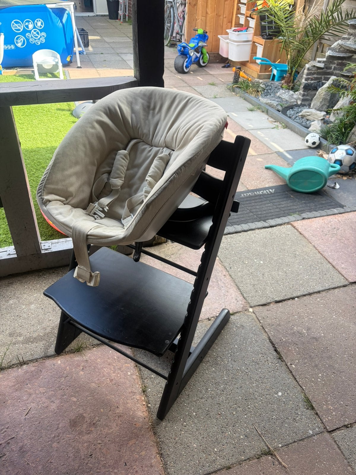 Stokke stoel, Ophalen, Gebruikt, Meegroeistoel