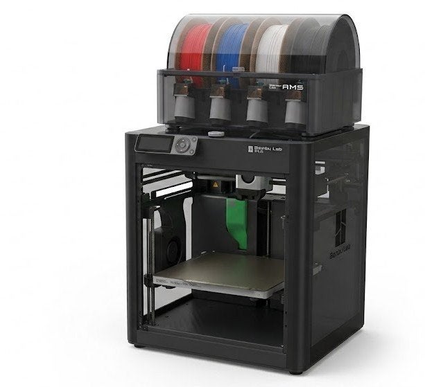 Bambu Lab P1S Combo met AMS Incl. PLA rollen, Computers en Software, 3D Printers, Ophalen, Ingebouwde Wi-Fi, Bambulab, Zo goed als nieuw