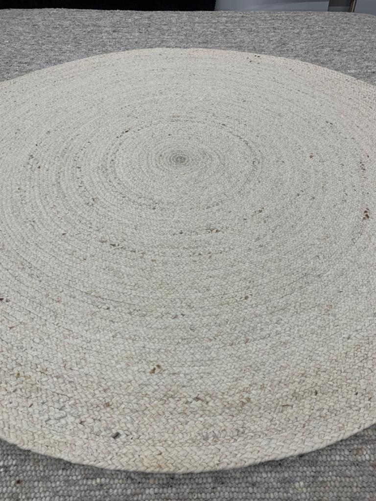 ROND MAZE Karpet/Vloerkleed/Tapijt! 3 Kleuren! 100% Wol!, Rond, Nieuw, 200 cm of meer, 50 tot 100 cm