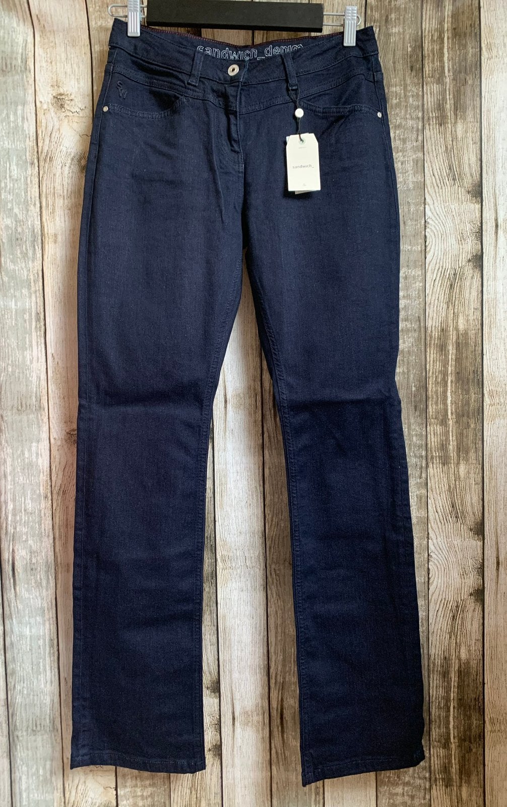 Sandwich super gave donker blauwe Jeans (Maat 40) NIEUW!!, Verzenden, Nieuw, Blauw, W30 - W32 (confectie 38/40)