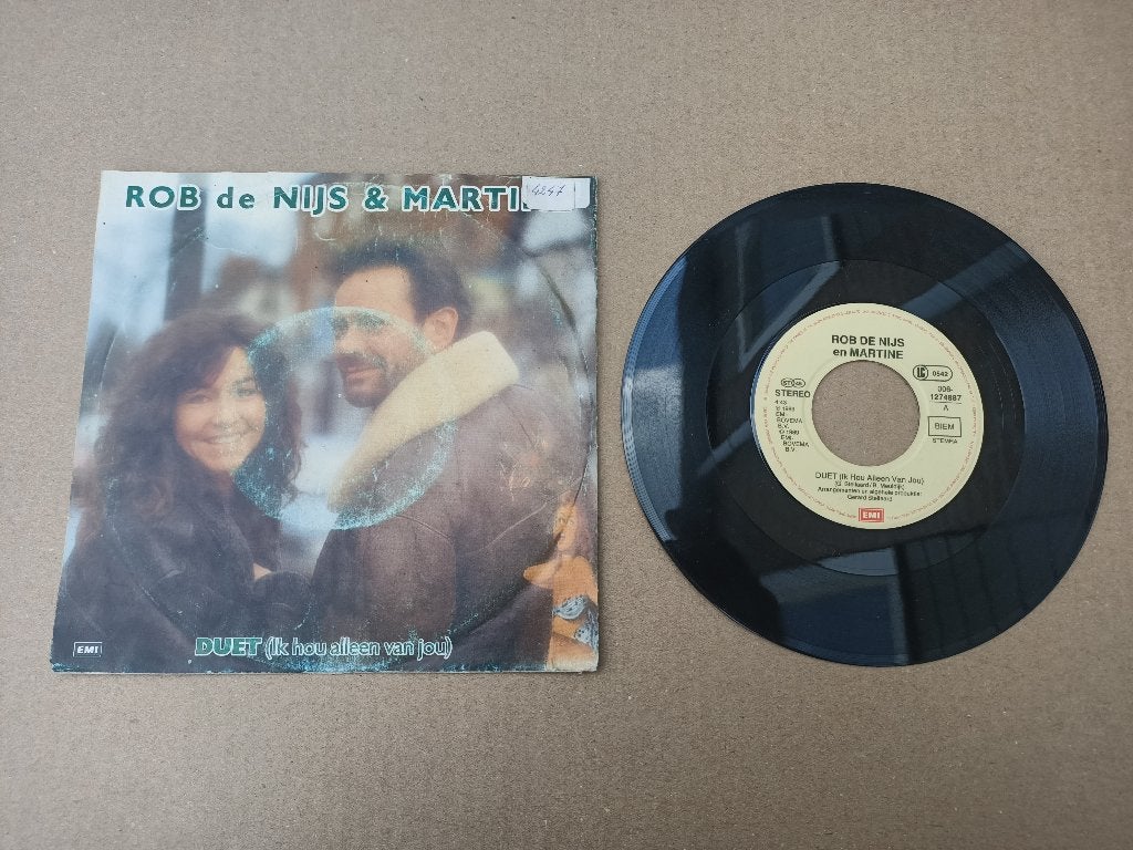 Single: Rob De Nijs En Martine - Duet (1989), Cd's en Dvd's, Verzenden, Gebruikt, 7 inch, Pop
