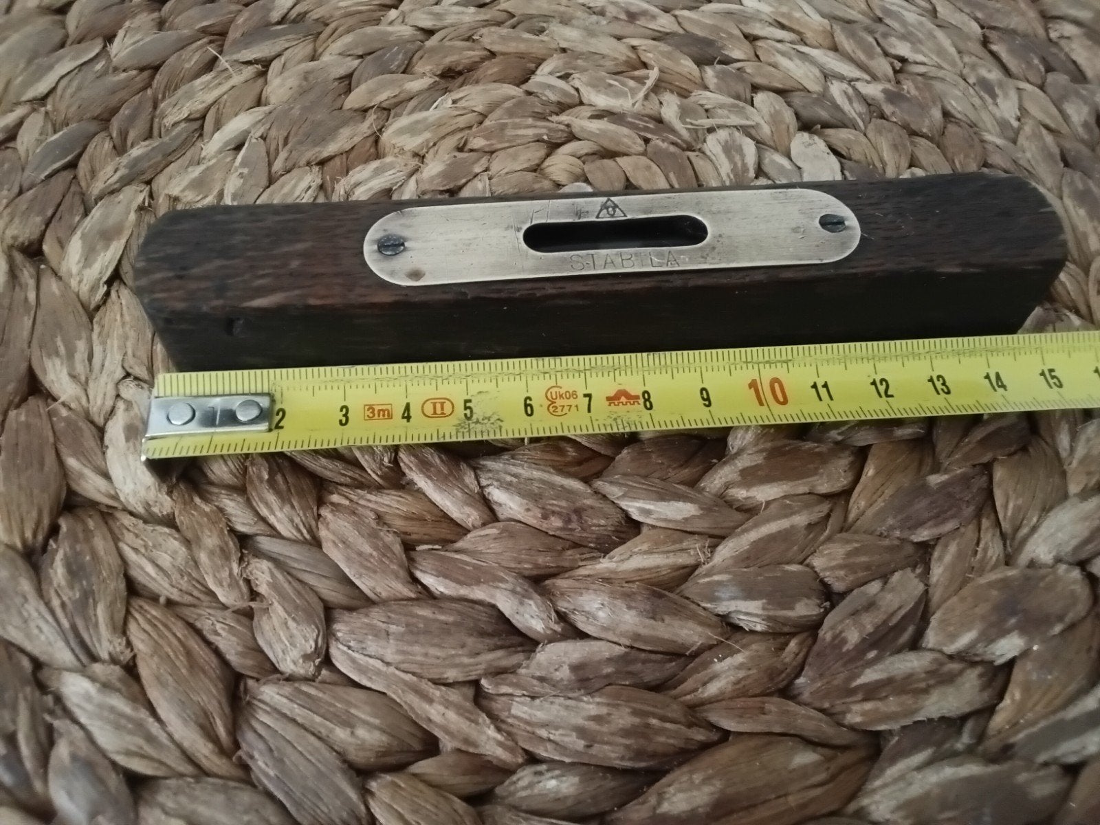 STABILA MIJNWERKERS WATERPAS (ONDERGRONDS)   Limb. Mijnbouw, Ophalen of Verzenden, Gebruikt